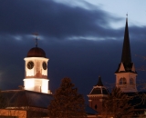 county-courthouse-cupola-and-Court-Street-Baptist-church-steeple-at-dusk_AUB 024