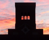 sunset-behind-Bates-Mill-tower-Lewiston_P1030172