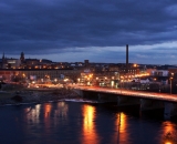 Lewiston-downtown-and-Longley-Bridge-at-dusk_DSC08438