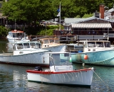 Lobster boats in Perkins Cove