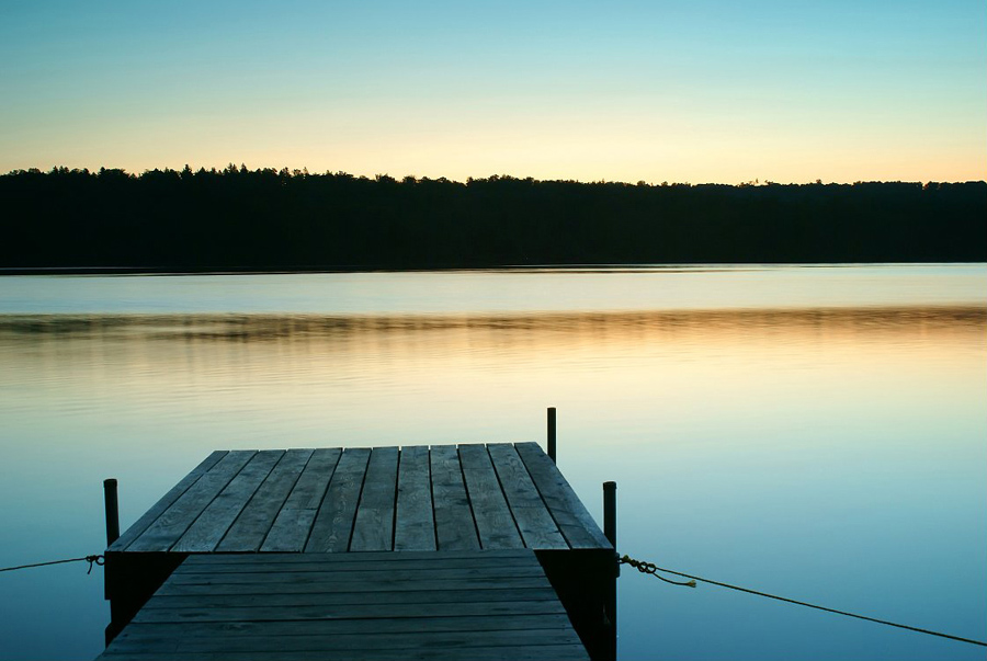dock-at-sunset-on-Moxie-Lake_DSC01187