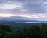 Daybreak over Rangely Lake