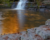 Auumn color on Factory Falls - 01